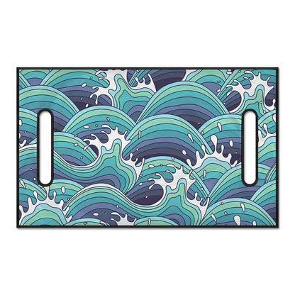 Sea Wave Surfing Pattern Print Golf Cart Seat Cover