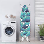 Sea Wave Surfing Pattern Print Ironing Board Cover