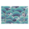 Sea Wave Surfing Pattern Print Placemat