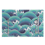Sea Wave Surfing Pattern Print Placemat