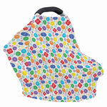 Seven Chakra Symbols Pattern Print Baby Seat Cover