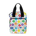 Seven Chakra Symbols Pattern Print Bible Tote Bag