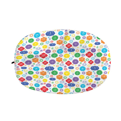 Seven Chakra Symbols Pattern Print Car Side Mirror Covers