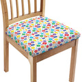 Seven Chakra Symbols Pattern Print Chair Cushion Cover