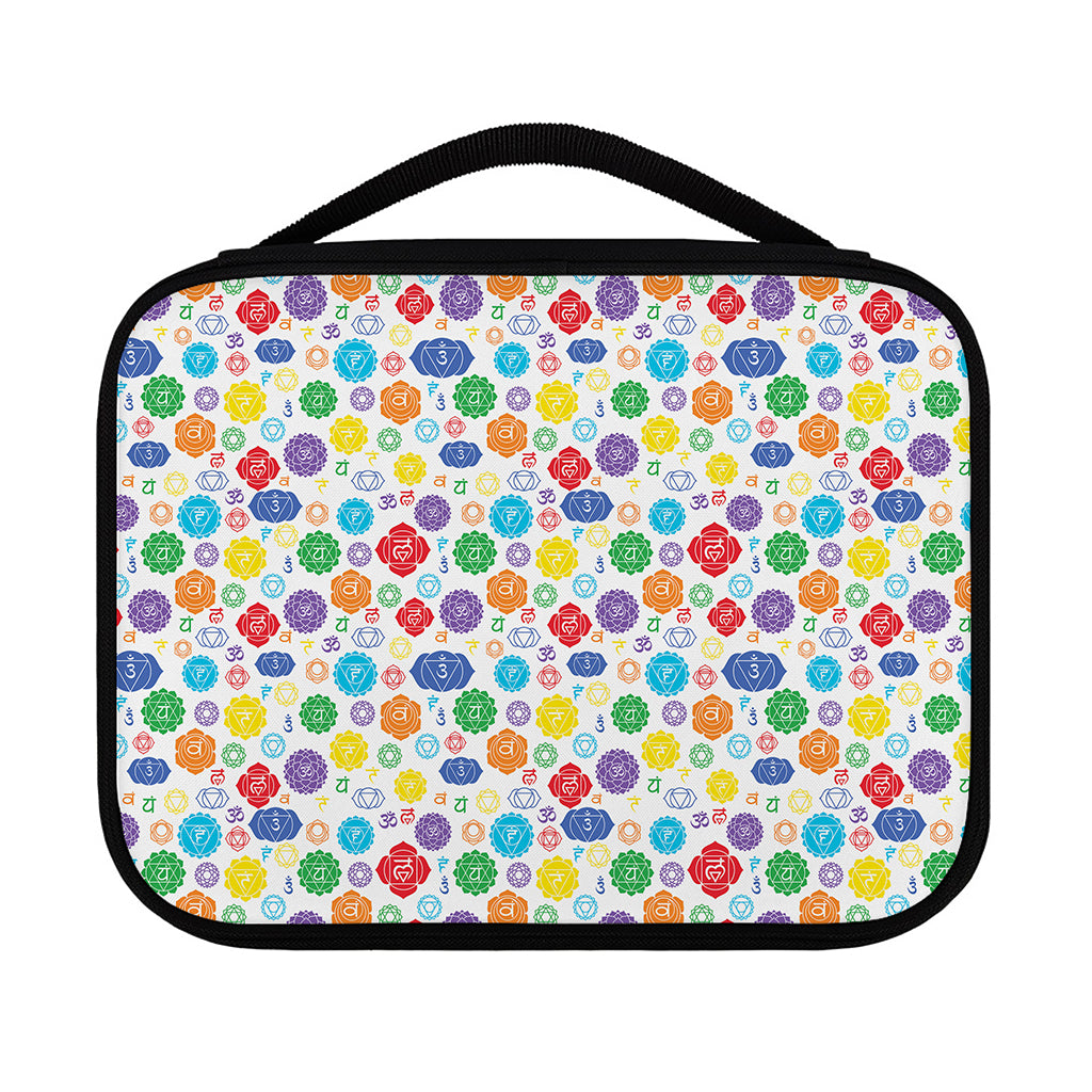 Seven Chakra Symbols Pattern Print Classic Bible Case