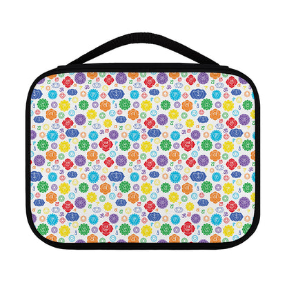 Seven Chakra Symbols Pattern Print Classic Bible Case