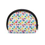 Seven Chakra Symbols Pattern Print Coin Purse