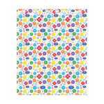 Seven Chakra Symbols Pattern Print Curtain