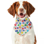 Seven Chakra Symbols Pattern Print Dog Bandana