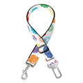 Seven Chakra Symbols Pattern Print Dog Seat Belt