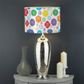 Seven Chakra Symbols Pattern Print Drum Lamp Shade