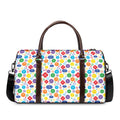 Seven Chakra Symbols Pattern Print Duffel Bag
