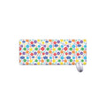 Seven Chakra Symbols Pattern Print Extended Mouse Pad