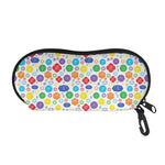 Seven Chakra Symbols Pattern Print Glasses Case
