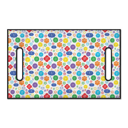Seven Chakra Symbols Pattern Print Golf Cart Seat Cover