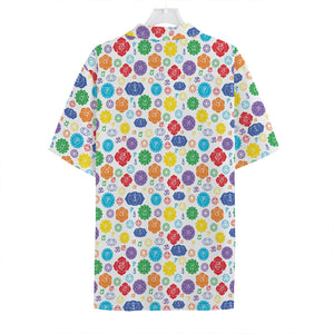 Seven Chakra Symbols Pattern Print Hawaiian Shirt