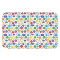 Seven Chakra Symbols Pattern Print Indoor Door Mat