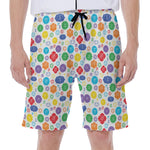 Seven Chakra Symbols Pattern Print Men's Beach Shorts