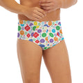 Seven Chakra Symbols Pattern Print Men's Briefs