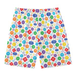 Seven Chakra Symbols Pattern Print Men's Swim Trunks