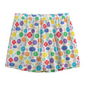 Seven Chakra Symbols Pattern Print Mesh Shorts