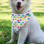 Seven Chakra Symbols Pattern Print Over The Collar Dog Bandana