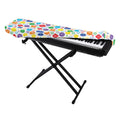 Seven Chakra Symbols Pattern Print Piano Keyboard Cover