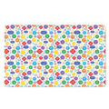 Seven Chakra Symbols Pattern Print Polyester Doormat