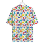 Seven Chakra Symbols Pattern Print Rayon Hawaiian Shirt