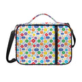 Seven Chakra Symbols Pattern Print Shoulder Strap Bible Bag