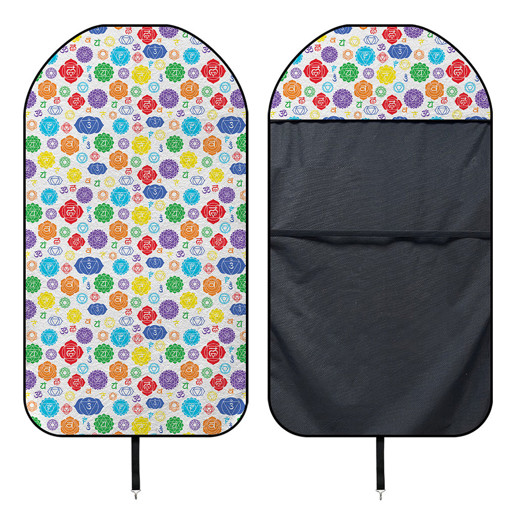 Seven Chakra Symbols Pattern Print Waterproof Car Seat Cover