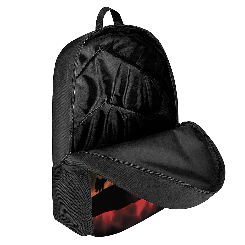 Seven Chakras Aura Print 17 Inch Backpack