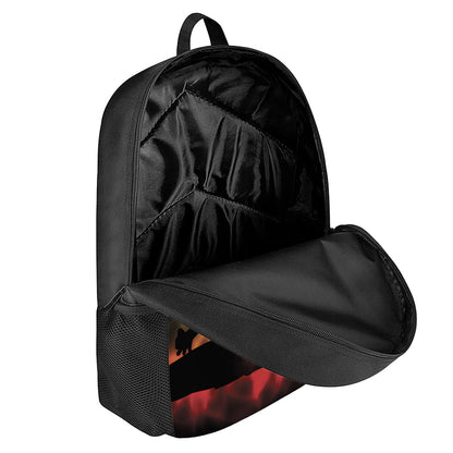 Seven Chakras Aura Print 17 Inch Backpack