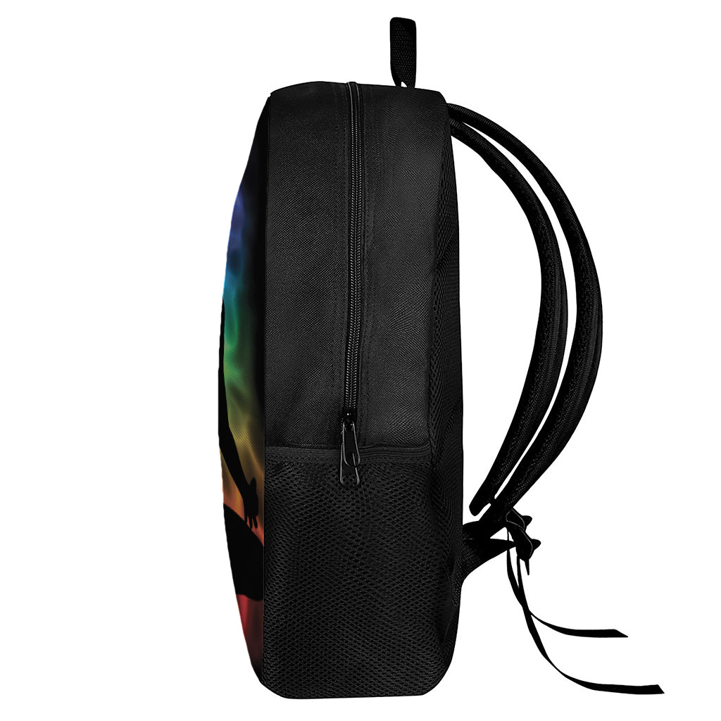 Seven Chakras Aura Print 17 Inch Backpack