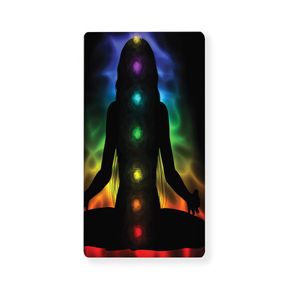 Seven Chakras Aura Print Baby Crib Sheet