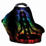Seven Chakras Aura Print Baby Seat Cover