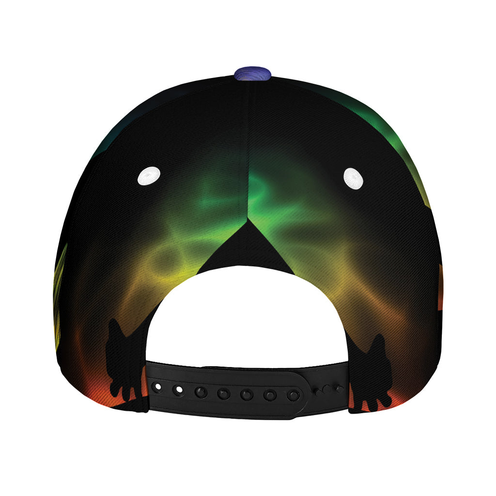 Seven Chakras Aura Print Baseball Cap
