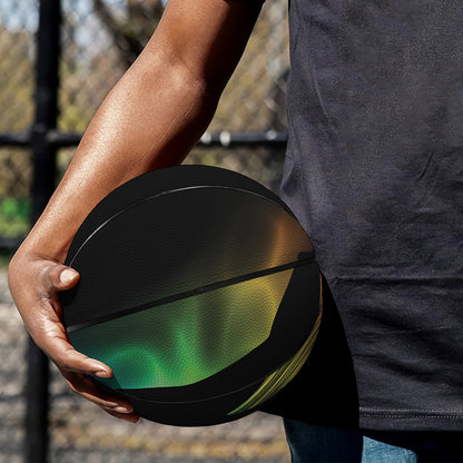 Seven Chakras Aura Print Basketball