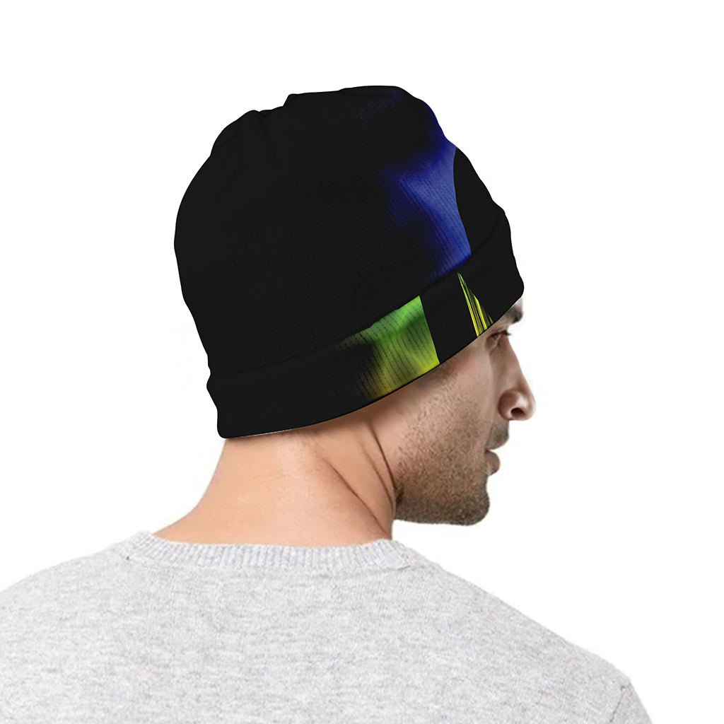 Seven Chakras Aura Print Beanie