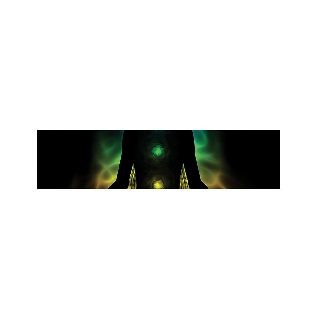 Seven Chakras Aura Print Bed Runner