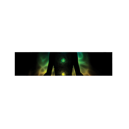 Seven Chakras Aura Print Bed Runner