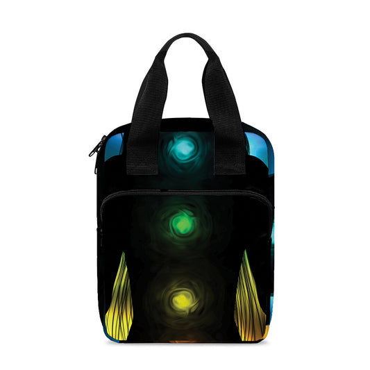 Seven Chakras Aura Print Bible Tote Bag