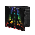 Seven Chakras Aura Print Bifold Wallet