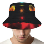 Seven Chakras Aura Print Bucket Hat
