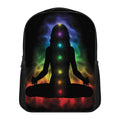 Seven Chakras Aura Print Casual Backpack