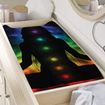 Seven Chakras Aura Print Changing Pad Cover