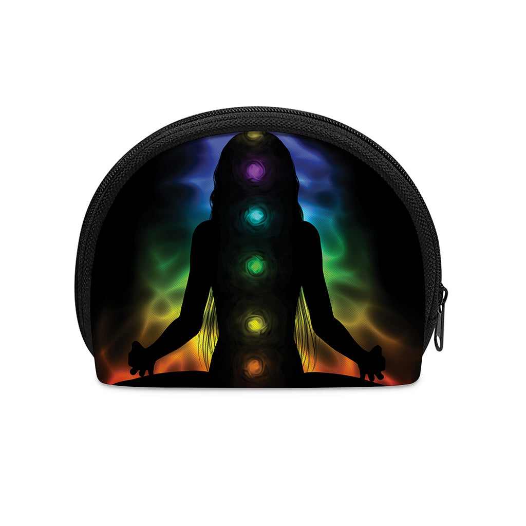 Seven Chakras Aura Print Coin Purse