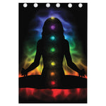 Seven Chakras Aura Print Curtain
