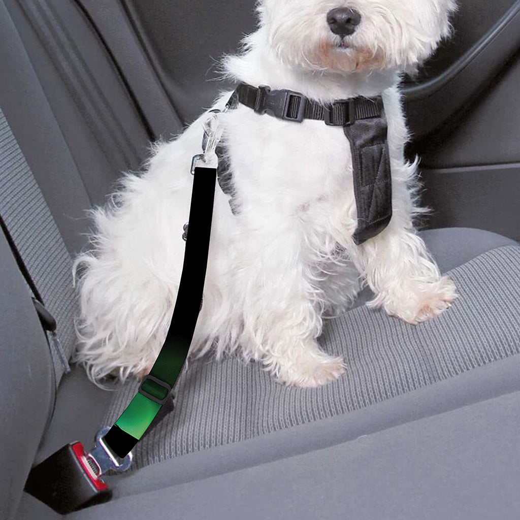 Seven Chakras Aura Print Dog Seat Belt