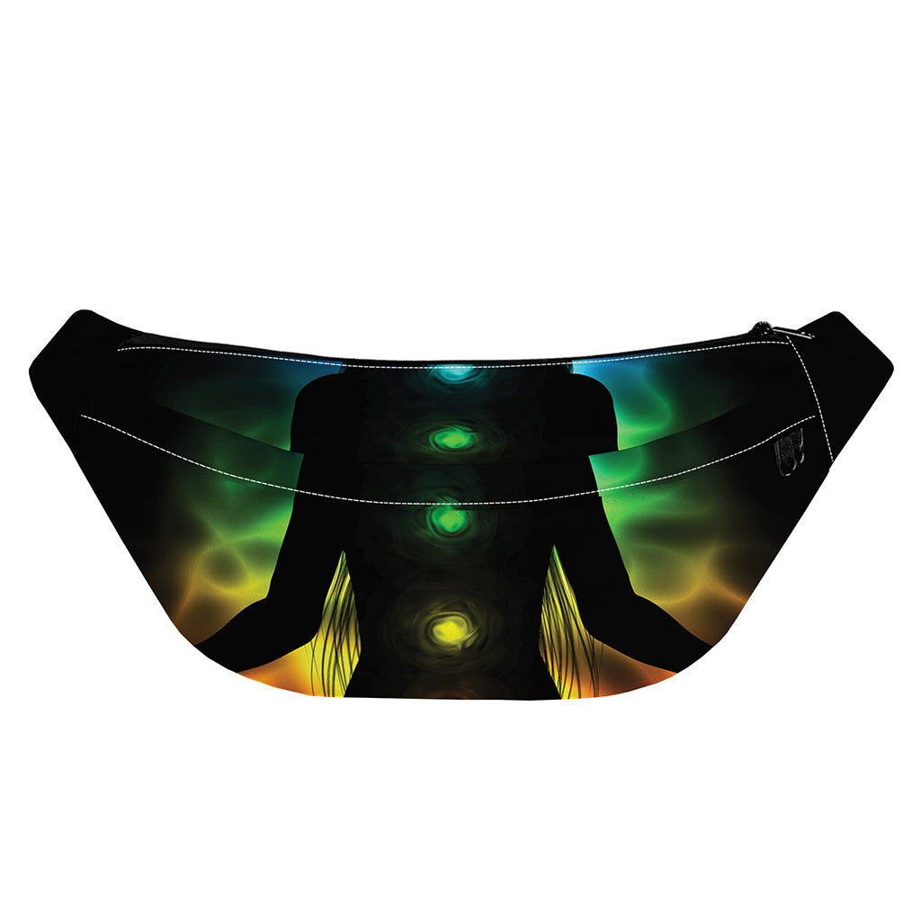 Seven Chakras Aura Print Fanny Pack